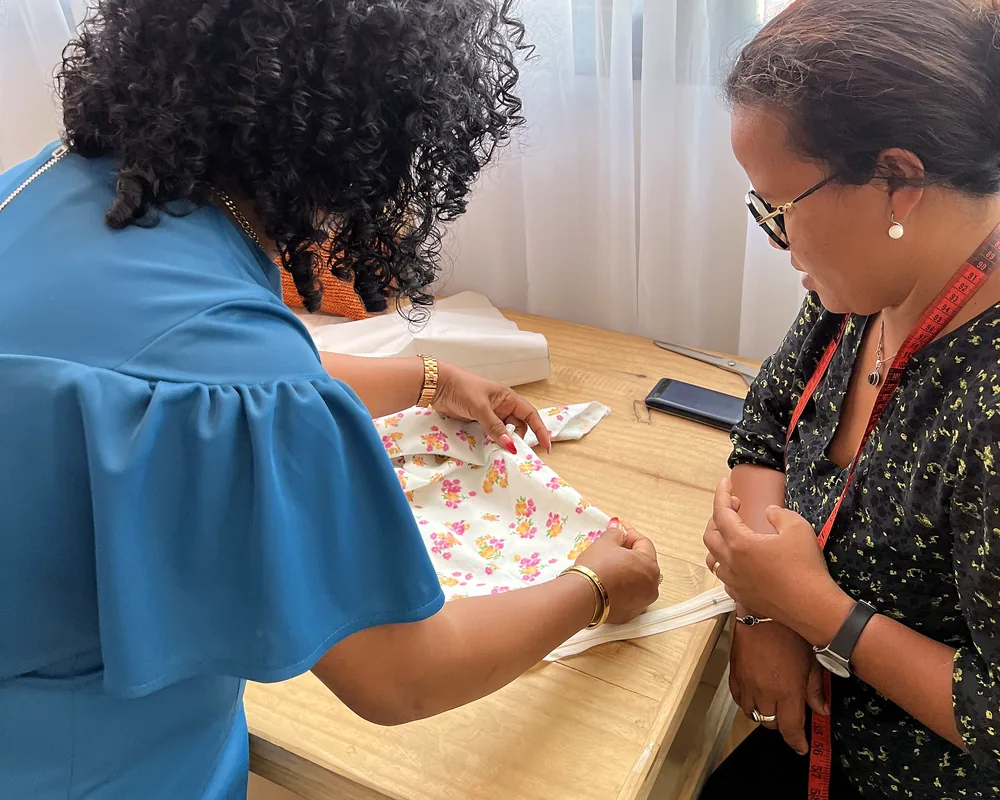 Accompagnement d’une apprenante en atelier